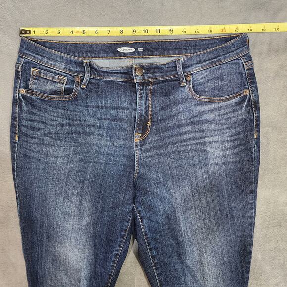 Old Navy Curvy Skinny Jeans High Rise Size 14 - Picture 7 of 7